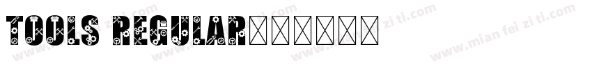 tools regular字体转换